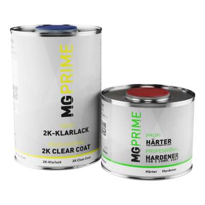 MG PRIME RAL 6037 Reingrün Glänzend Lackstift 50 Ml – Schnelltrocknend, Made In Germany, Inkl. Pinsel